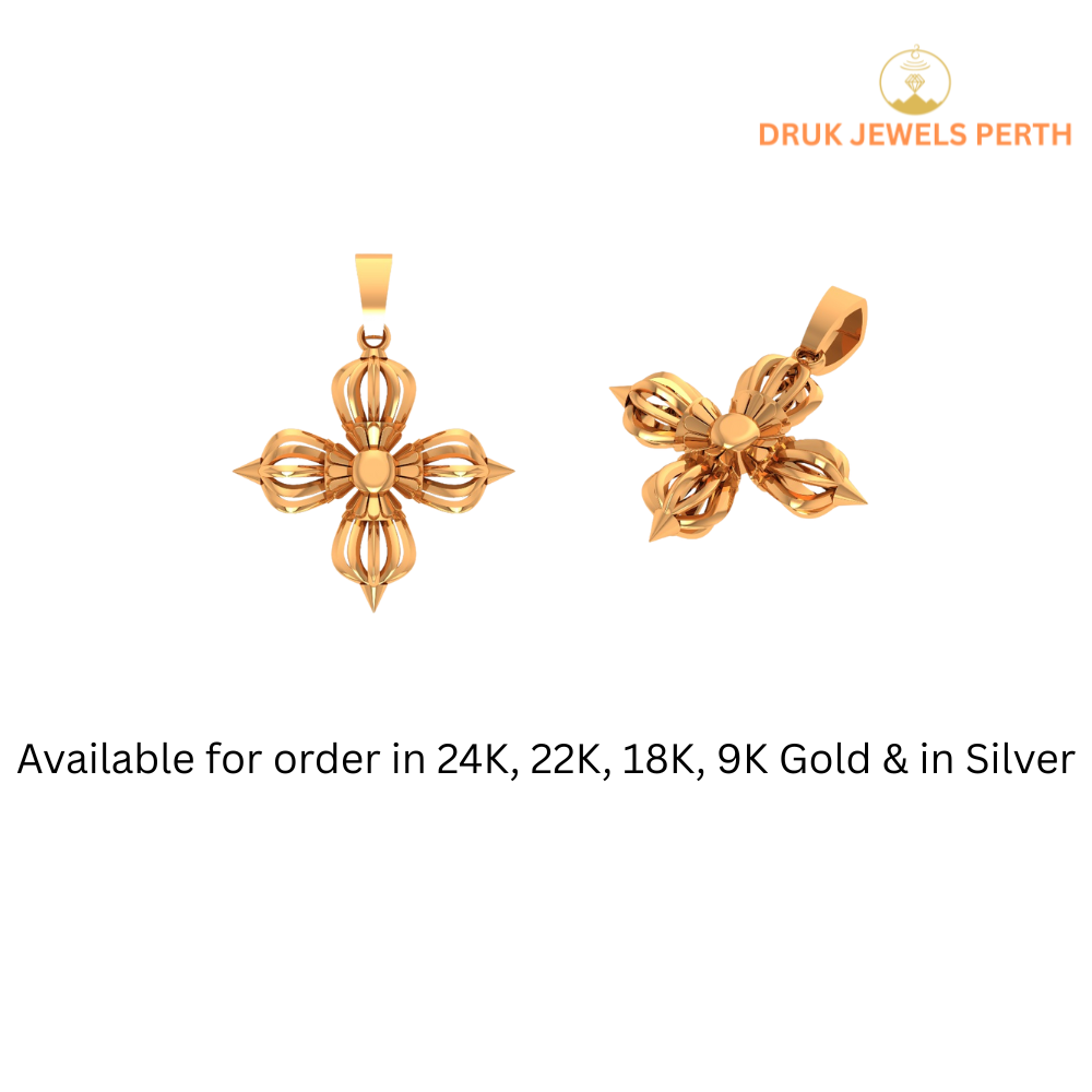 Double Dorje Pendant